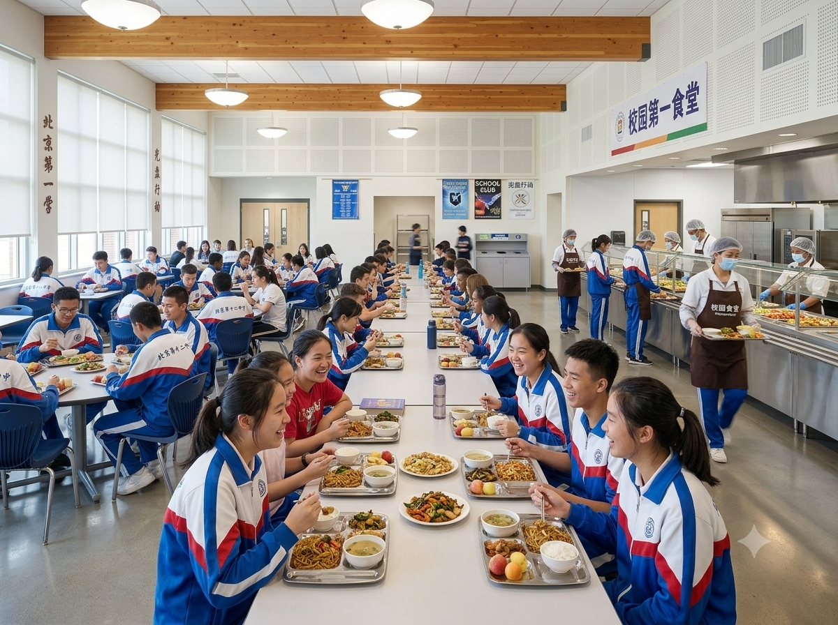 晏大师团餐场景 · 食堂/航空配餐大批量出品